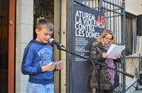 Acte rebuig violència de gènere - 25N 2013