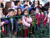 Plantació realitzada per l'alumnat del CP Ausiàs March