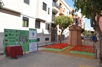 Engalanament solidari de la Falla Barri del Carme