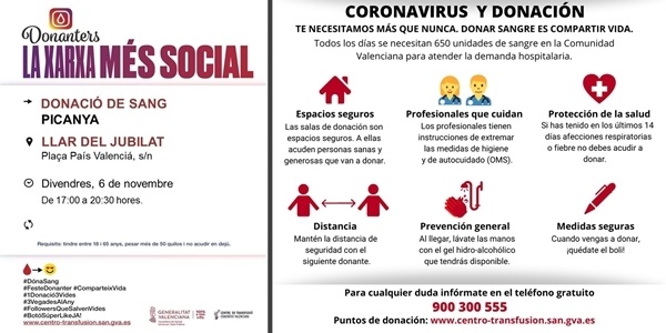 Donacions de sang al Centre de Persones Majors