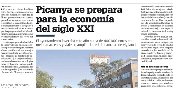 Picanya se prepara para la economía del siglo XXI