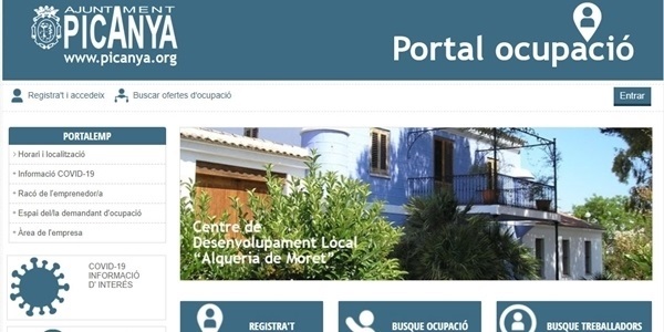 Nou portal web per a la recerca d'ocupació