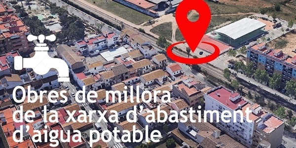 Obres de millora de la xarxa de subministrament d'aigua potable