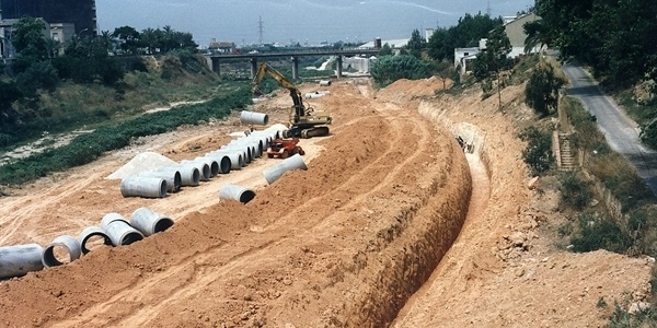 Canalització del barranc