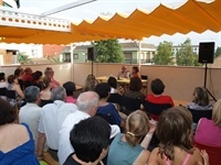 Presentació llibre Carmen Amoraga "El rayo dormido" P7031272